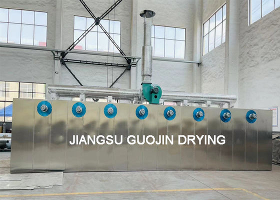 SS316 Bahan GMP Tunnel Drying Oven Salt Drying 2 ton per hari