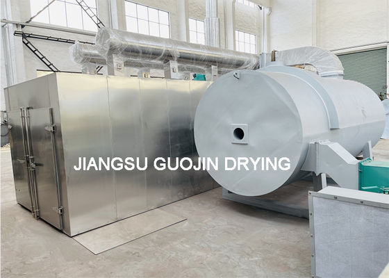 2 ton/hari Garam Stainless Steel 316L GMP Standar Pengeringan Terowongan Oven