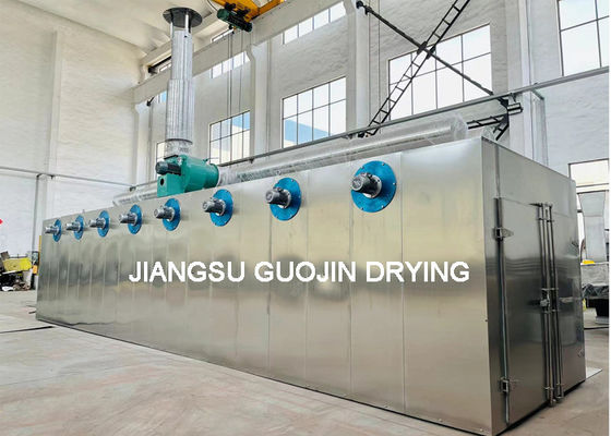 2 ton/hari Garam Stainless Steel 316L GMP Standar Pengeringan Terowongan Oven