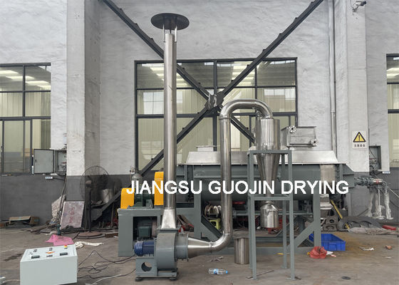 Industri Polimer Organik KJG-5 Harrow Paddle Rotary Vacuum Dryer