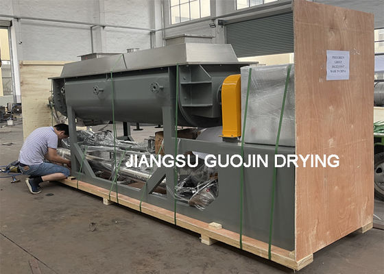 3kw Power KJG-5 Hollow Paddle Dryer Mesin Pengeringan Vakum Stainless