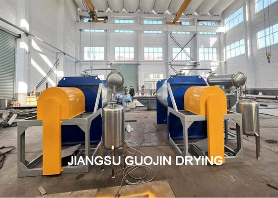 Mixer Bajak Horisontal Industri Kapasitas 200-300kg / batch