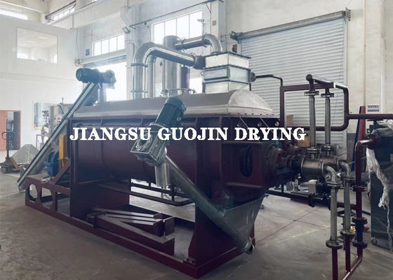 7900x3960x2700mm KJG-20 Continuous Hollow Paddle Dryer Untuk Pengolahan Industri