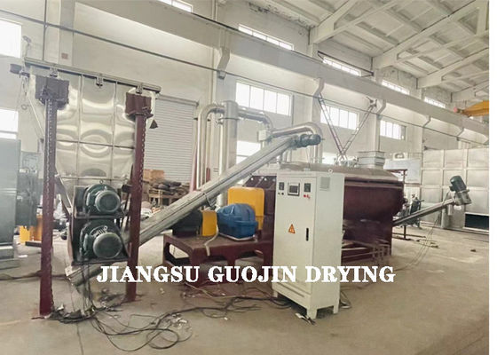 Pengering Paddle Kontinyu Berkinerja Tinggi 10 Menit 7900x3960x2700mm