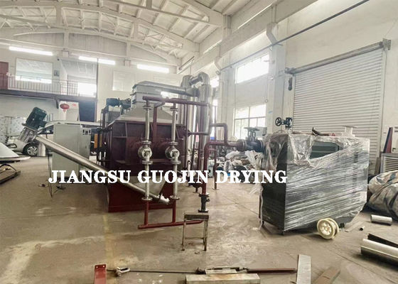 KJG-20 10KW Continuous Hollow Paddle Dryer untuk Industri