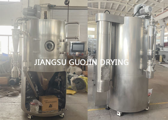 Kecepatan putar 25000rpm Laboratorium Semprot Pengering Untuk Pengembalian Bubuk Kering 95% 9KW