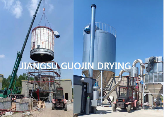 150mm Atomizing Disc Spray Drying Machine dengan PLC atau DSC Control System untuk bahan kimia