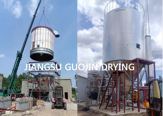 Sistem Kontrol Tepat Mesin Pengering Semprot Dengan Diameter Maksimum 4700mm