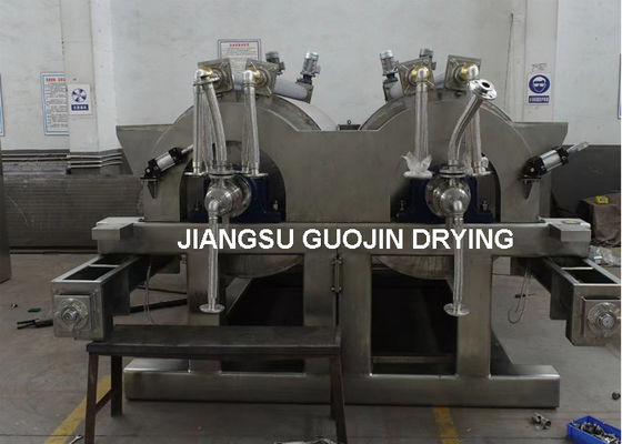 Pengering drum vakum berkapasitas tinggi dengan metode pembuangan conveyor sekrup 300-700 kg/jam