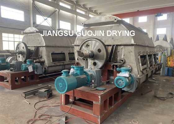 Pengering drum ganda 22,5kw OEM untuk produksi skala besar