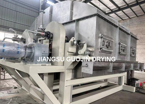 Metode pembuangan Conveyor sekrup pengering drum tunggal tertutup dengan area pemanasan 14,1M2