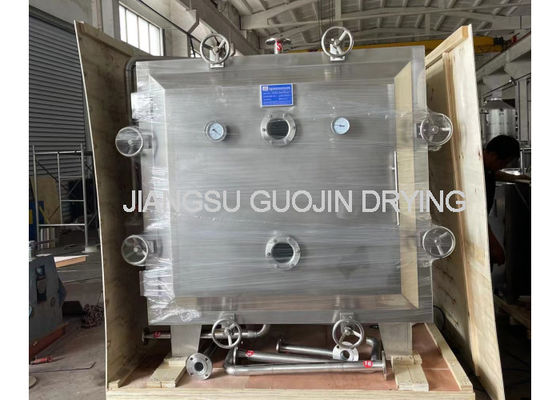 2100Kg stainless steel mesin pengeringan vakum dengan sistem kontrol PLC canggih