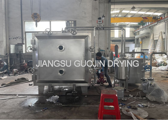 FZG-15 Delapan Lapisan 32 Tray PLC Button Dikendalikan Square Electric Vacuum Tray Dryer