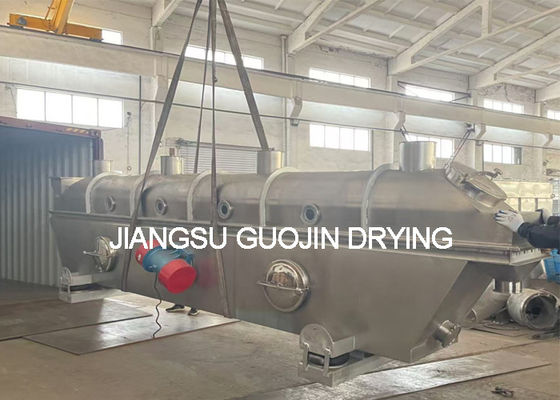 3x2kw Vibrating Fluid Bed Dryer Dengan Outlet Air Temperatur 40-70 derajat