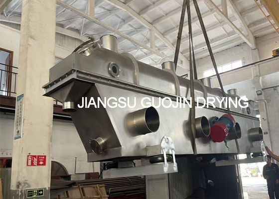 3x2kw Vibrating Fluid Bed Dryer Dengan Outlet Air Temperatur 40-70 derajat