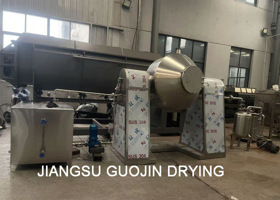500L Dalam Volume Mesin Pengeringan Vakum Stainless Steel 304 Sistem Kontrol Tombol