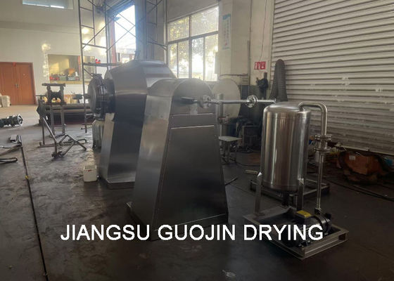 Baja tahan karat Industrial Paddle Dryer Pemanasan Luas 2.8m2 Max Loading Volume 200L