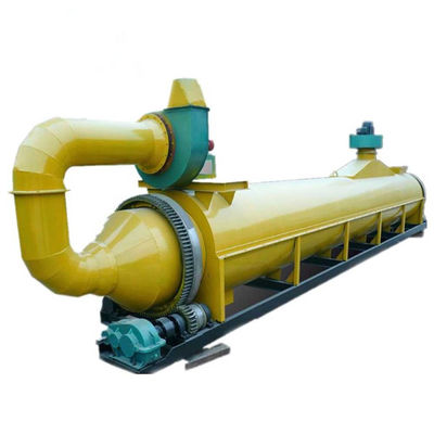 Stainless Steel Kotoran Sapi / Ayam Rotary Mesin Pengeringan