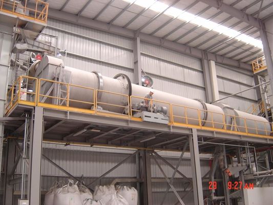 Mesin Pengering Udara Panas Barrel Rotary