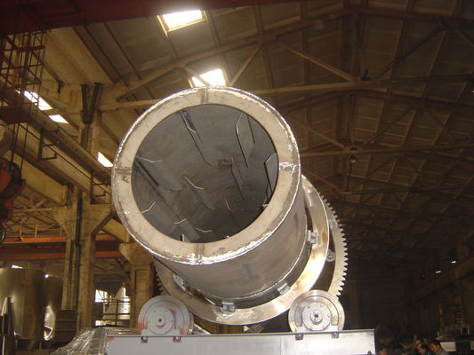 Mesin Pengering Udara Panas Barrel Rotary