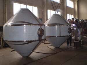 2000L Rotary Ganda Cone Vacuum Drying Machine