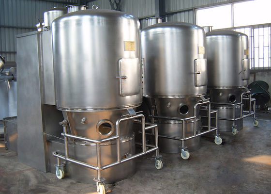 Mesin Pencuci Makanan / Makanan Dilepas Vertikal Fluid Bed Dryer