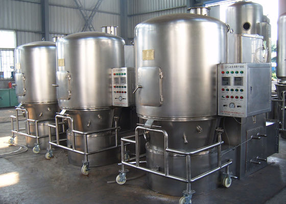 Mesin Pencuci Makanan / Makanan Dilepas Vertikal Fluid Bed Dryer