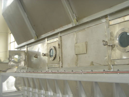 Mendidih Otomatis Mesin Pengering Bed Cairan Stainless Steel