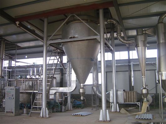 Stainless Steel Chemical 1000kg / h Pengering Semprot Industri