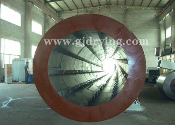 6r / mnt Pengering Gypsum Pemanas Gas Alam