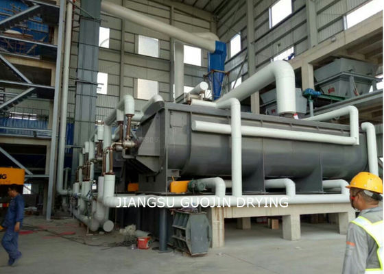 Pengering Dayung Berongga Berbentuk Wedge 10RPM Untuk Sludge