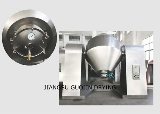 Industri Kimia 5rpm Pengering Vakum Rotary Kerucut Ganda