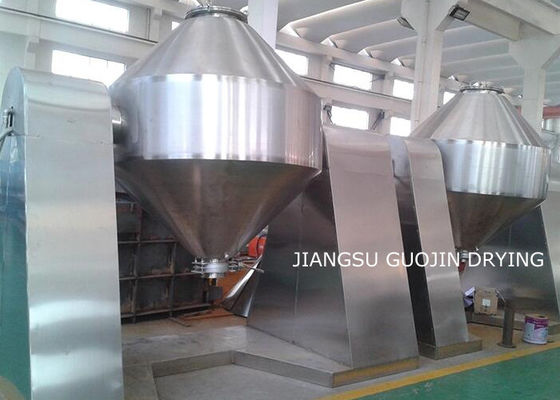 Pengering Vakum Kerucut Ganda Dengan Penyangga dan Kondensat