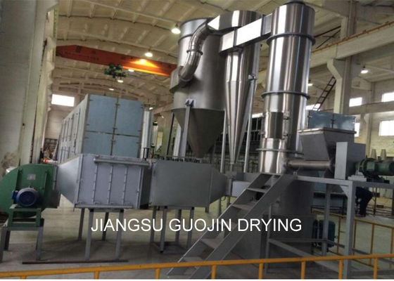 89KW D1200mm Barrel Spin Flash Dryer Untuk Bahan Baku Kimia Organik