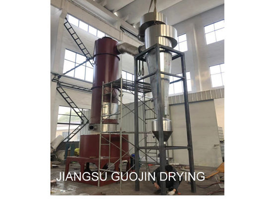 800mm Barrel Diameter Kecepatan Tinggi Rotary Bentonite Spin Flash Dryer