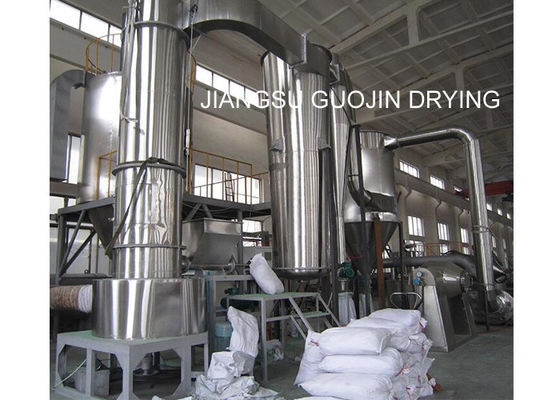 800mm Barrel Diameter Kecepatan Tinggi Rotary Bentonite Spin Flash Dryer