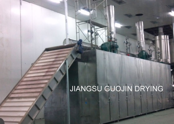 GMP Standard Foodstuff Conveyor Mesh Belt Dryer Untuk Cabai