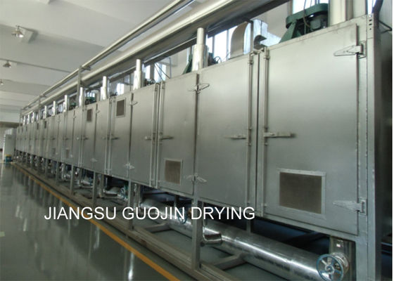 GMP Standard Foodstuff Conveyor Mesh Belt Dryer Untuk Cabai