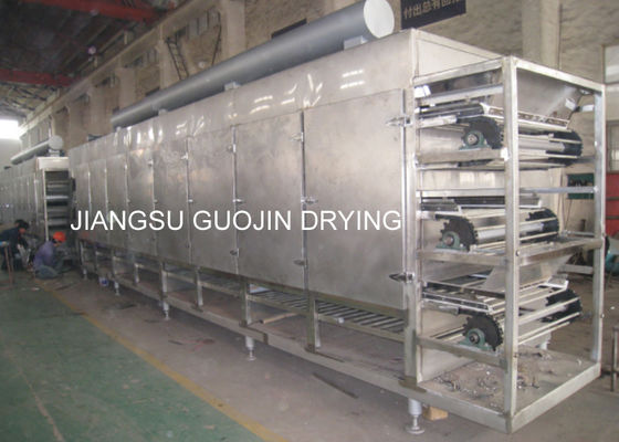 Mesin Dehydrator Makanan 5.5KW 32M2 Dengan Belt Conveyor Mesh