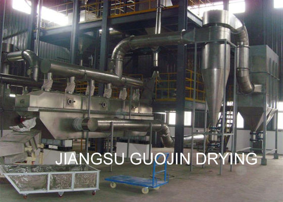 Pengering Tempat Tidur Cairan Berkelanjutan Stainless Steel Tertutup Sepenuhnya 1.35M2
