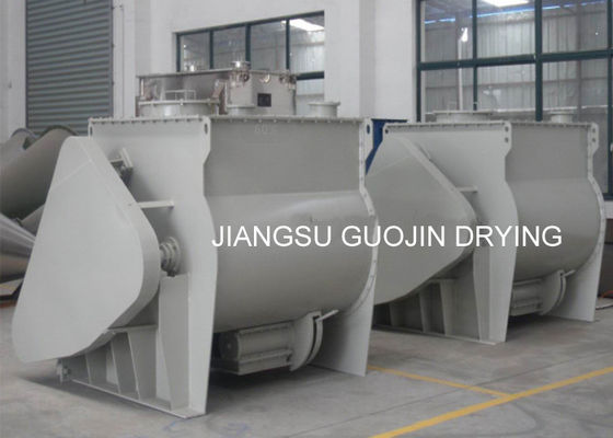Serbuk Pakan Hewan 5.5KW Dual Shaft Paddle Mixer 180kg / batch