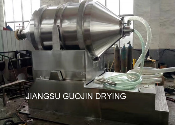 1000L Mixer Tumbler Serbuk Gerak Dua Dimensi