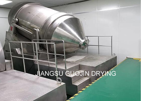 1000L Mixer Tumbler Serbuk Gerak Dua Dimensi