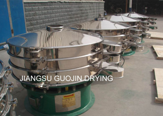 200 Mesh Powder Circular Vibrating Screen 2000kg / jam