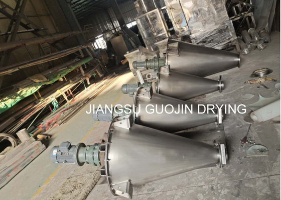 SS Twin Screw Vertical Ribbon Mixer Untuk Produk Kompos Kimia