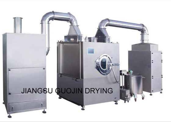 Mesin Pelapis Film Tablet Stainless Steel ISO9001 5kg / batch