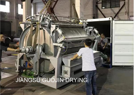 2.2KW Single Drum Dryer 50kg / jam Untuk Pengeringan Pati