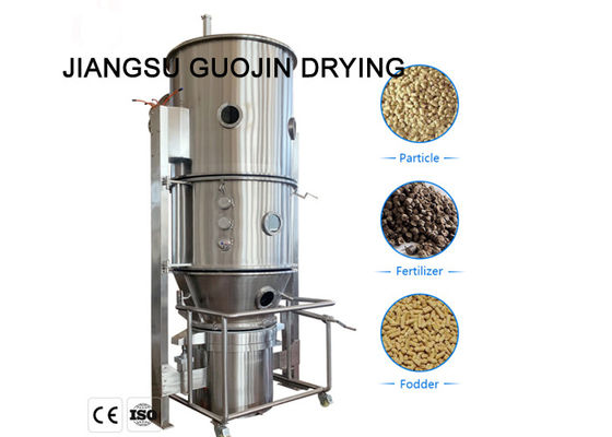 Pemrosesan Bahan Makanan Cairan Bed Coater Diameter 1000m Explosion Proof