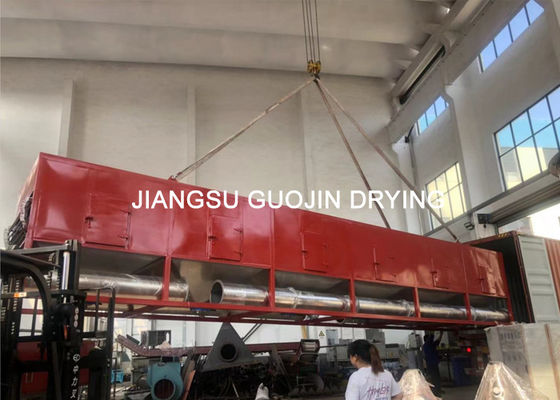 Pengering Belt Conveyor Plat Tunggal 15KW Untuk Sayuran