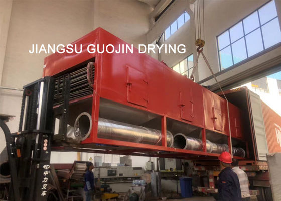 1.6x12Meter Single Layer Conveyor Mesh Belt Dryer Untuk Zat Warna / Pigmen